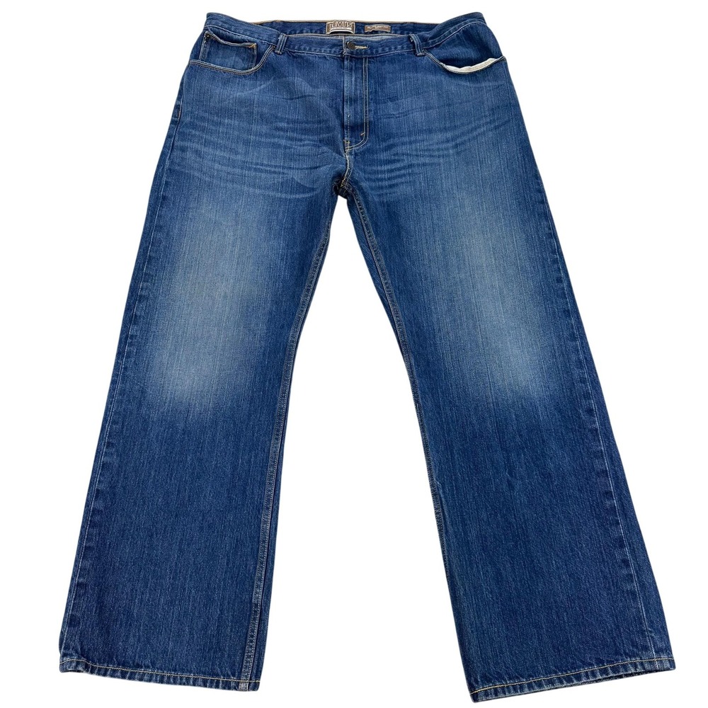 Levis 557 Relaxed Boot Cut Mens 42x31 Jeans Blue Denim 100% Cotton Cowboy Rodeo